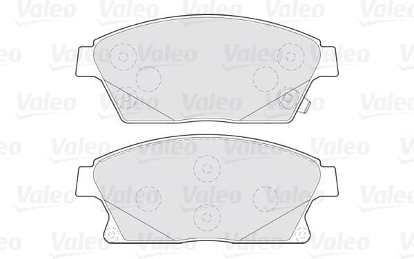 Brake Pad Set, disc brake ESSENTIAL 301070 - image 2