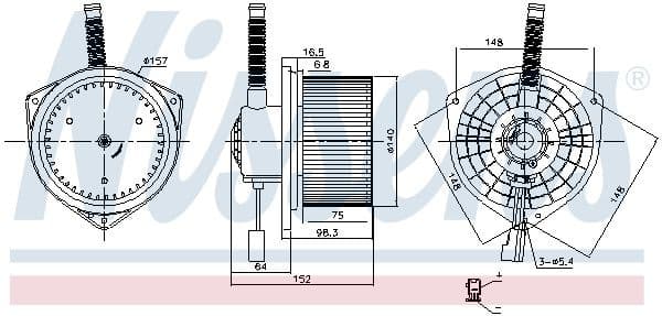 Interior Blower 87754 - image 6