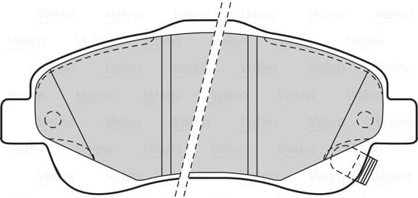 Brake Pad Set, disc brake ESSENTIAL 301665 - image 2