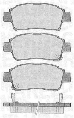 Brake Pad Set, disc brake 363916060533