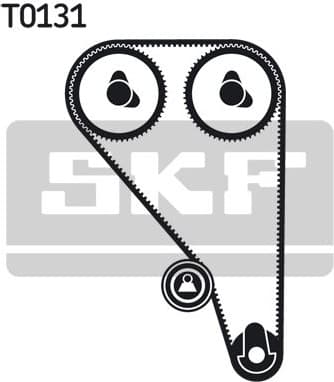 Water Pump & Timing Belt Kit VKMC04215 - image 2