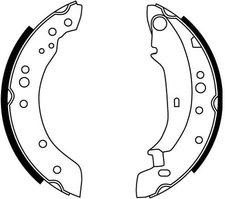 Brake Shoe Set GS8771 - image 4