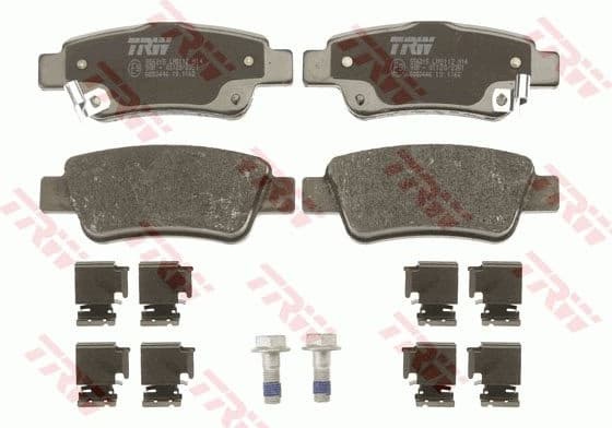 Brake pads rear, Top Quality GDB3446 - image 4