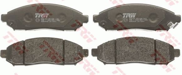 Brake Pad Set, disc brake COTEC GDB3404 - image 3