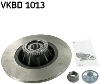 Brake disc with bearing, Top Quality VKBD1013 - image 2