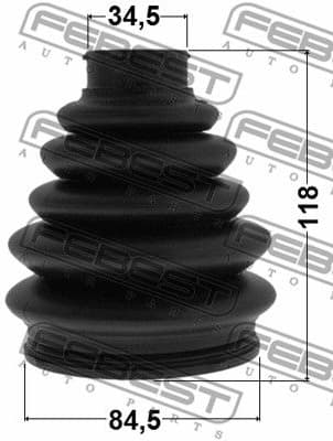 Bellow Kit, drive shaft 2517-C5 - image 2