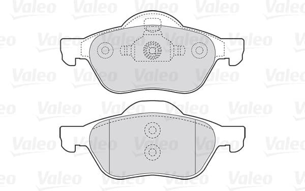 Brake Pad Set, disc brake ESSENTIAL 301471 - image 2