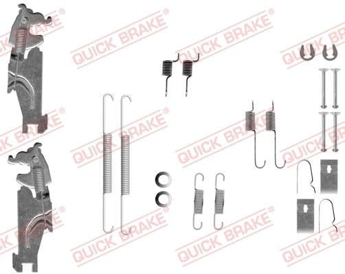 Accessory Kit, brake shoes 1050847S