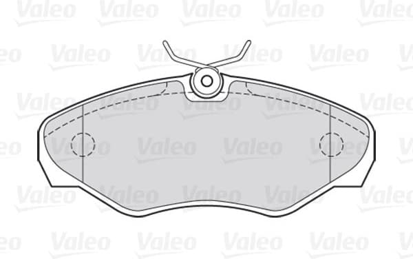 Brake Pad Set, disc brake ESSENTIAL 301545 - image 2