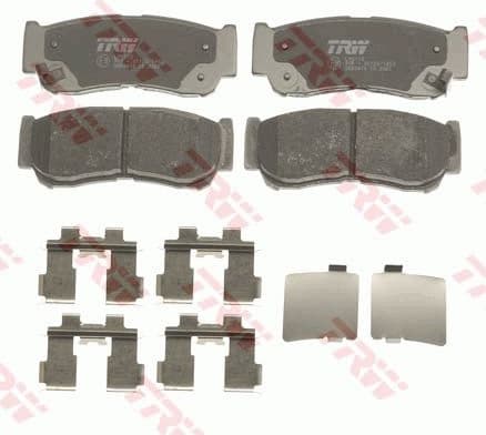 Brake pads rear, Top Quality GDB3419 - image 3