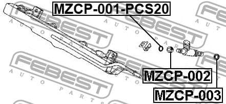 Seal Ring, injector MZCP-001-PCS20 - image 2