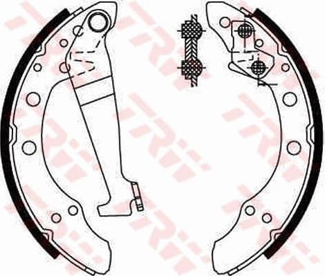 Brake Shoe Set GS8092 - image 2