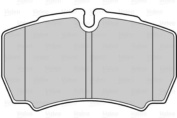 Brake Pad Set, disc brake ESSENTIAL 302277