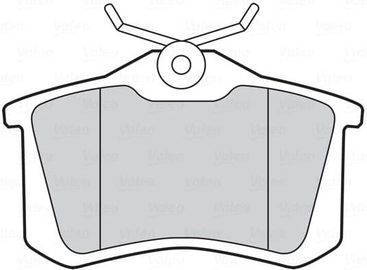Brake Pad Set, disc brake ESSENTIAL 301474 - image 2