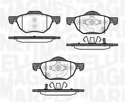 Brake Pad Set, disc brake 363916060691