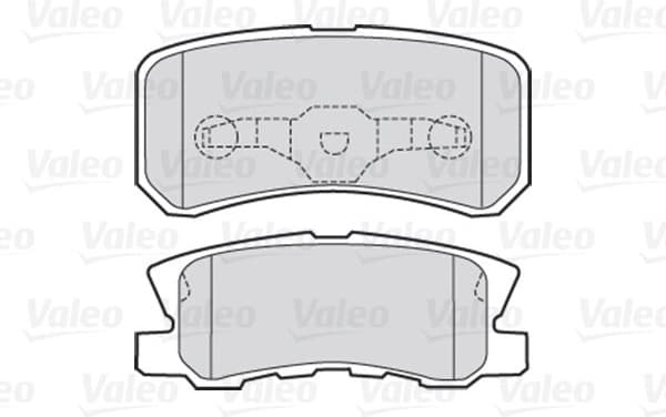 Brake Pad Set, disc brake ESSENTIAL 301520 - image 2