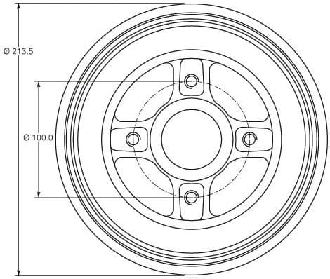 Brake Drum DB4214MR - image 3