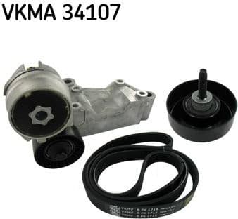 V-ribbed Belt Set VKMA 34107 - image 2