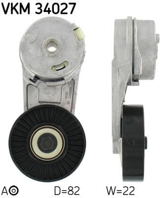 Tensioner belt VKM34027 - image 3