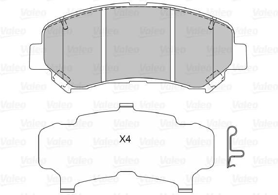Brake Pad Set, disc brake 601067 - image 2