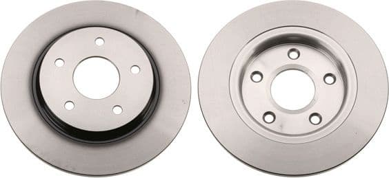 Brake discs kit rear, (2pcs), Top Quality DF6325 - image 2