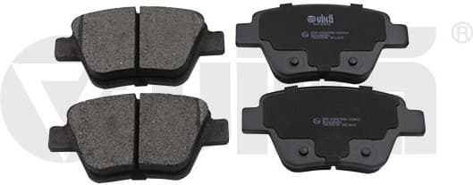 Brake Pad Set, disc brake 66980828201