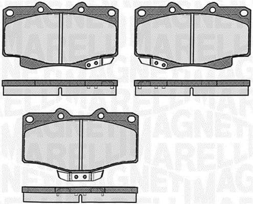 Brake Pad Set, disc brake 363916060401