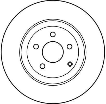 Brake Disc TRW SINGLE DF4148S - image 4