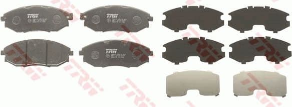 Brake Pad Set, disc brake COTEC GDB4179 - image 4