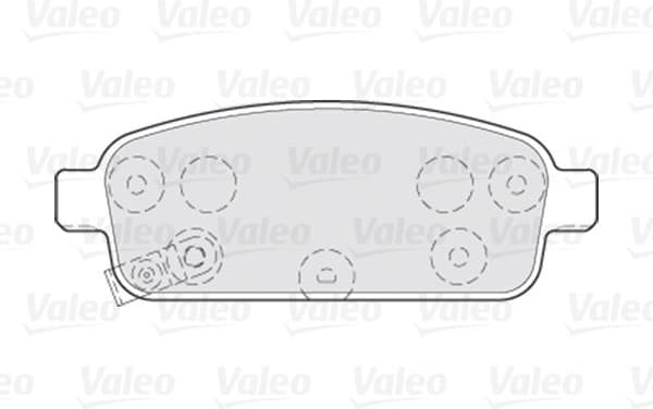 Brake Pad Set, disc brake ESSENTIAL 301055 - image 2