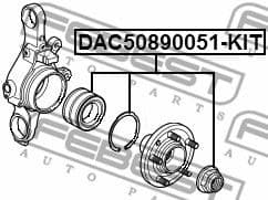 Wheel Bearing Kit DAC50890051-KIT - image 2