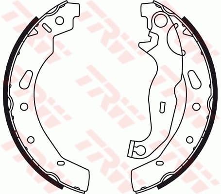 Brake Shoe Set GS8787 - image 2