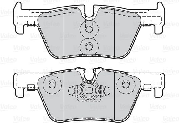 Brake Pad Set, disc brake ESSENTIAL 302142