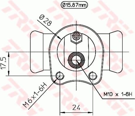 Wheel Brake Cylinder BWB116 - image 4