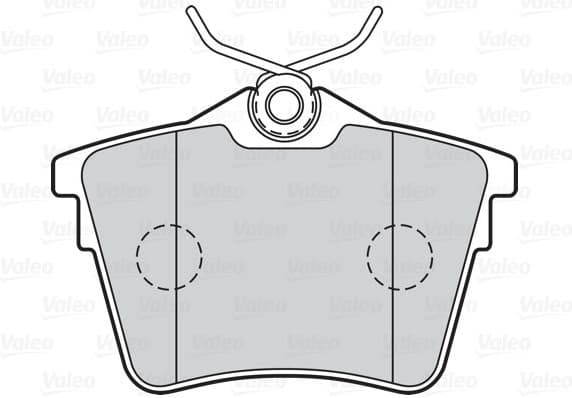 Brake Pad Set, disc brake ESSENTIAL 301664 - image 2