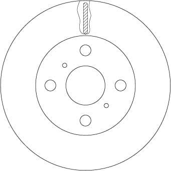 Brake Disc DF7114 - image 3