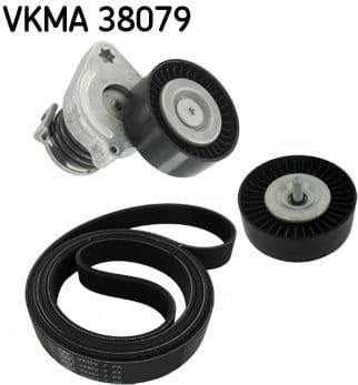 V-ribbed Belt Set VKMA 38079 - image 2
