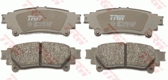 Brake pads rear, Top Quality GDB4174 - image 4