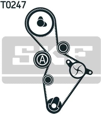 Timing belt kit VKMA01220 - image 2