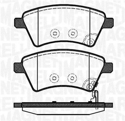 Brake Pad Set, disc brake 363916060241