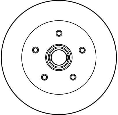 Brake Disc DF2587 - image 4