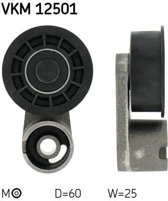 Tensioner Pulley, timing belt VKM 12501 - image 2