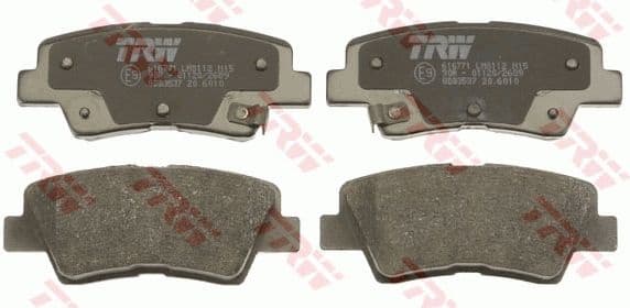 Brake Pad Set, disc brake COTEC GDB3537 - image 4