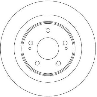 Brake Disc DF6598 - image 4