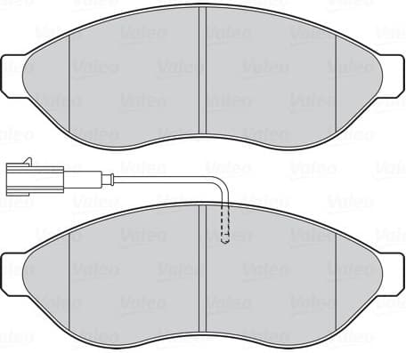 Brake Pad Set, disc brake ESSENTIAL 301891 - image 2