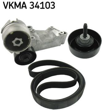 V-ribbed Belt Set VKMA 34103 - image 2