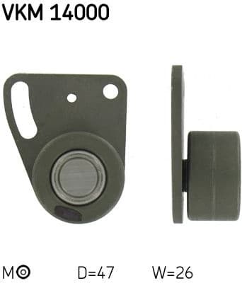 Tensioner Pulley, timing belt VKM 14000 - image 2