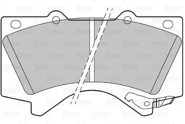 Brake Pad Set, disc brake ESSENTIAL 301339 - image 2