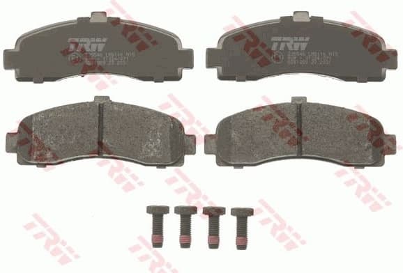 Brake Pad Set, disc brake COTEC GDB1059 - image 3