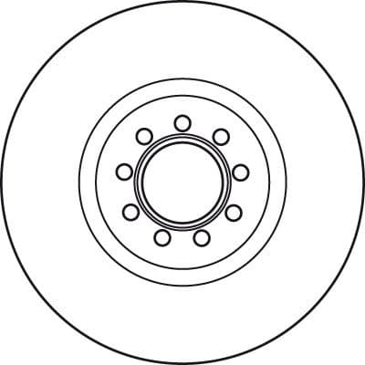 Brake Disc TRW SINGLE DF4984S - image 4